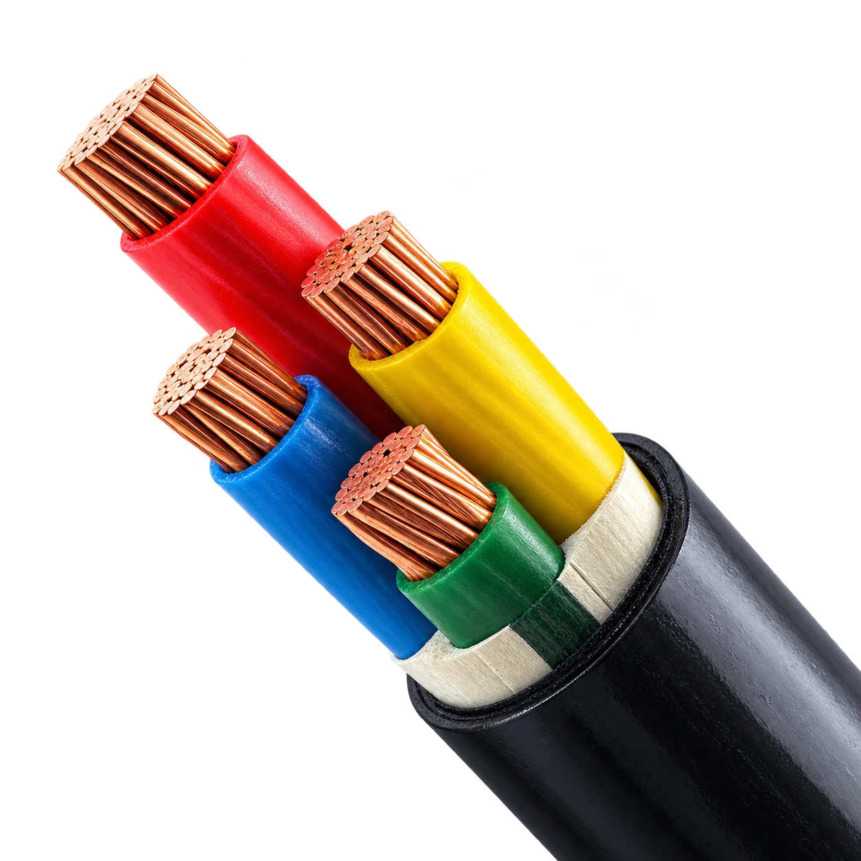 Illustrative Foursun wires & cables product render