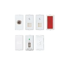 AV socket tel jacks usb